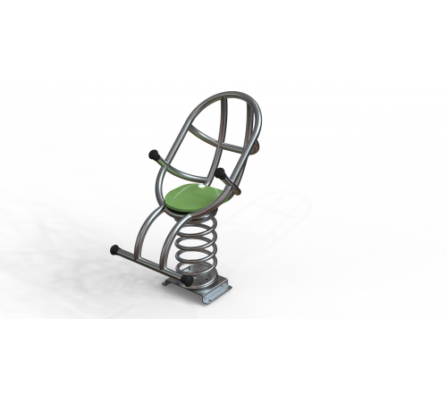 Детская уличная качалка «Стрит-1» на пружине